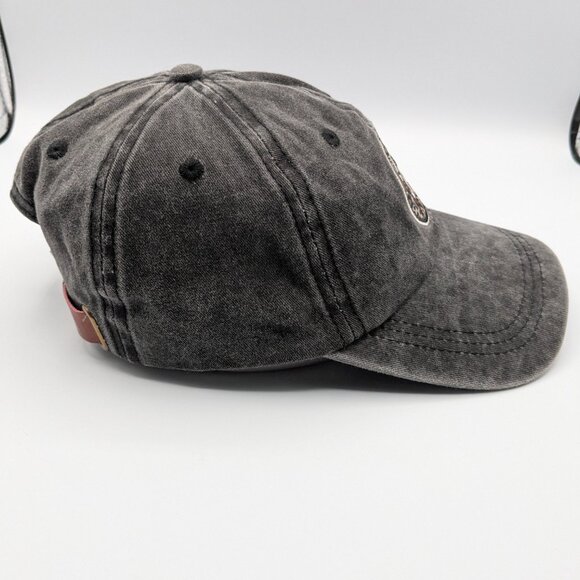 Buc-ee's Baseball Cap Gray with Embroidered Logo, Adjustable - Picture 3 of 10